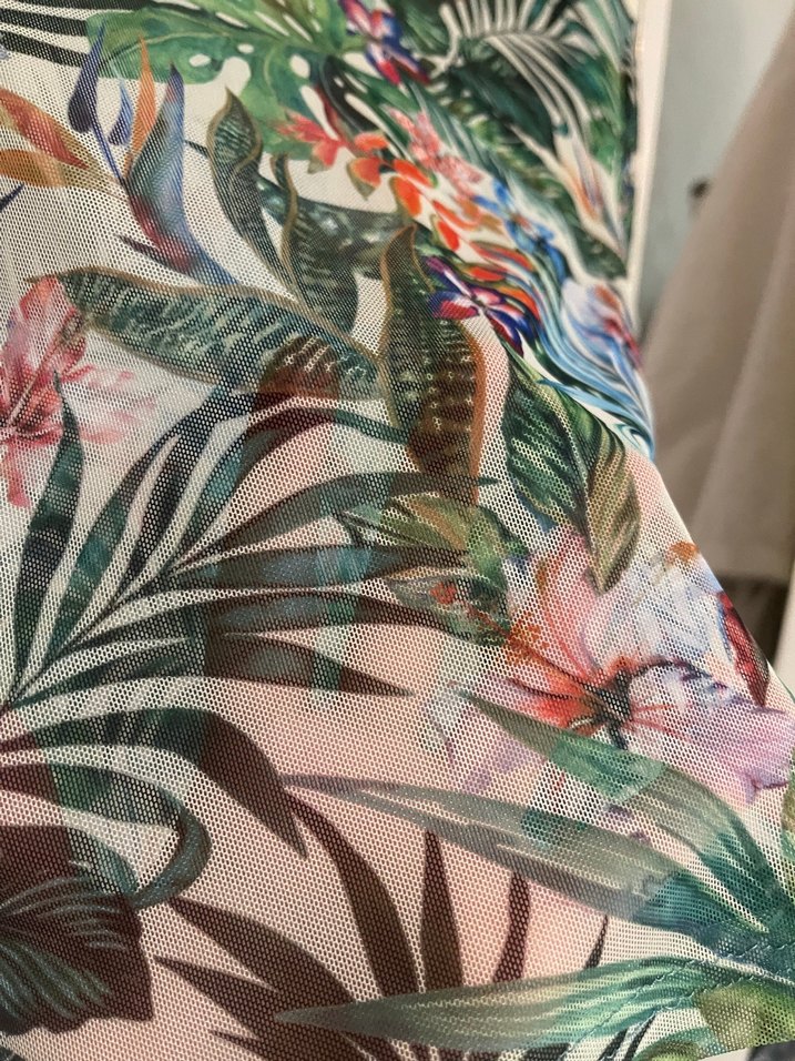 Şeffaf Desenli crop - Görsel 3