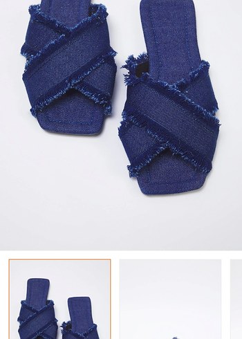 Trendyolmilla denim terlik