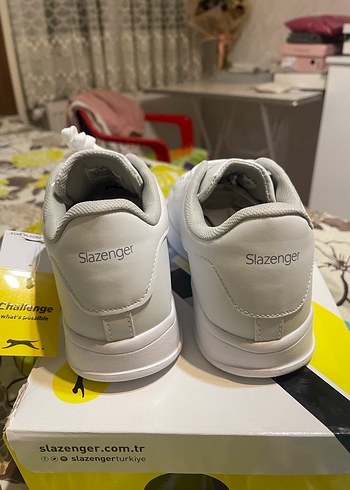 Beyaz Kadın Spor Ayakkabı - Görsel 5