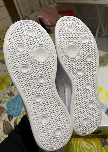 Beyaz Kadın Spor Ayakkabı - Görsel 4