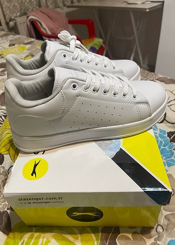 Beyaz Kadın Spor Ayakkabı - Görsel 3
