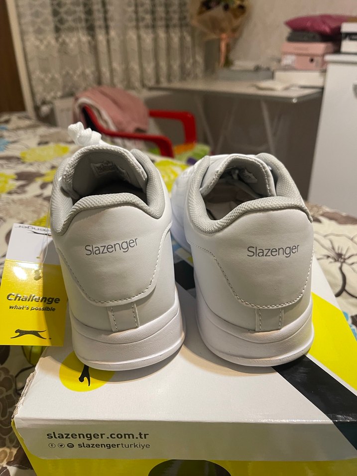 Beyaz Kadın Spor Ayakkabı - Görsel 5