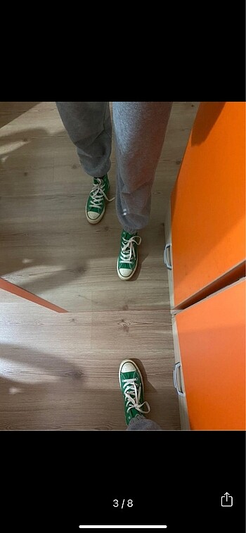 37 Beden Converse yesil