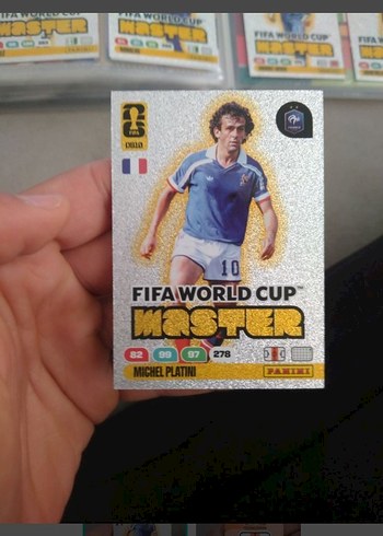 Michel Platini Fifa Dunya Kupasi Koleksiyon Karti
