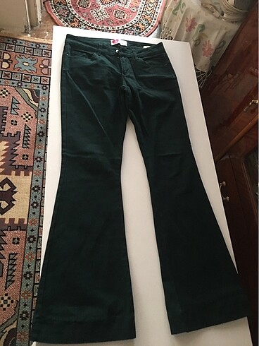 Koton (ole) koyu yeşil pantolon