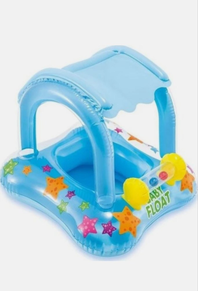 Gölgelikli Baby Float Bebek Simidi - Görsel 2