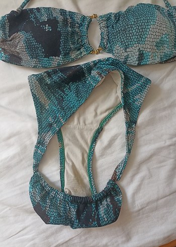 Koton Yılan Desenli Bohem Bikini Takımı - Görsel 7