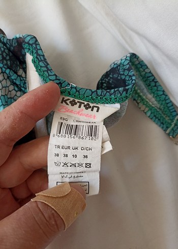 Koton Yılan Desenli Bohem Bikini Takımı - Görsel 6