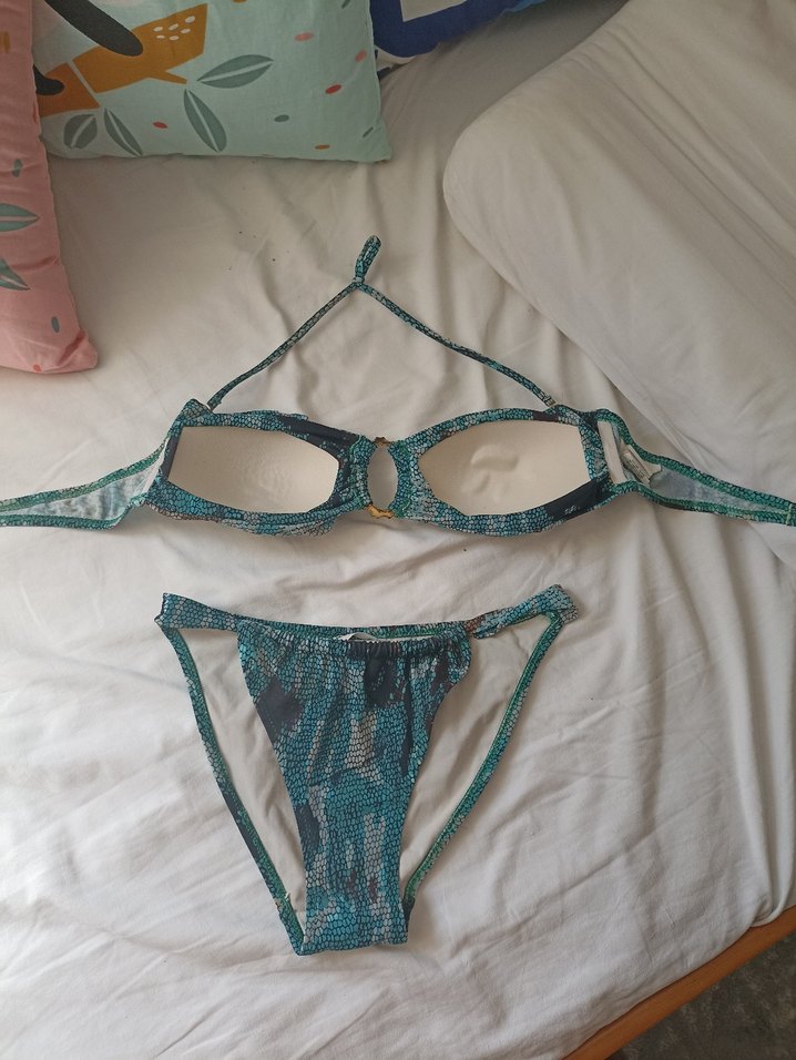 Koton  Yılan Desenli Bohem Bikini Takımı - Görsel 2