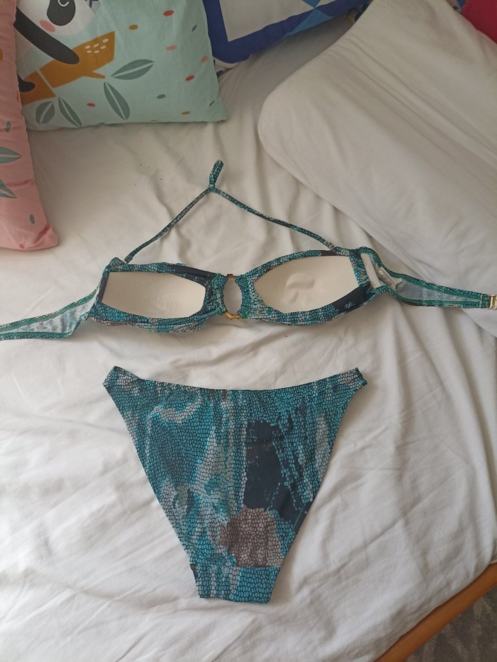 Koton  Yılan Desenli Bohem Bikini Takımı - Görsel 3