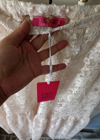 Tül Transparan Ekru Etek - Görsel 12