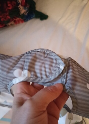 Aslanlı Cepli Yıkanabilir Mama Önlüğü - Görsel 2