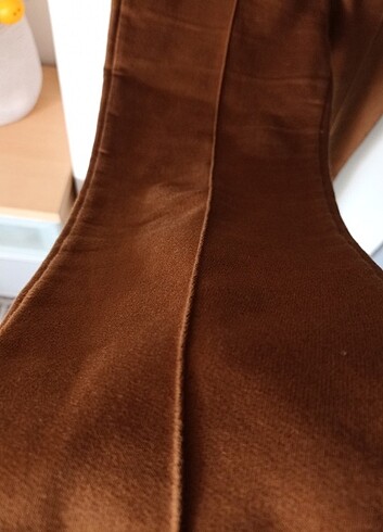 Kadifemsi Süet Görünümlü Sigaret Pantolon  - Görsel 6