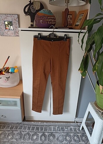 Kadifemsi Süet Görünümlü Sigaret Pantolon  - Görsel 7