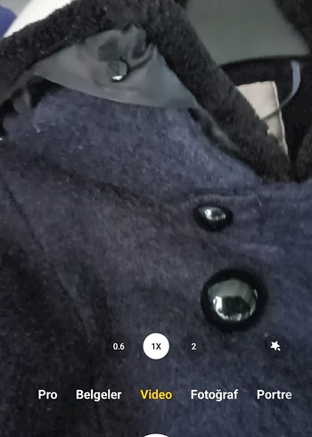 Zara Denizci Tarzı Kürklü Kaşe Kaban - Görsel 7