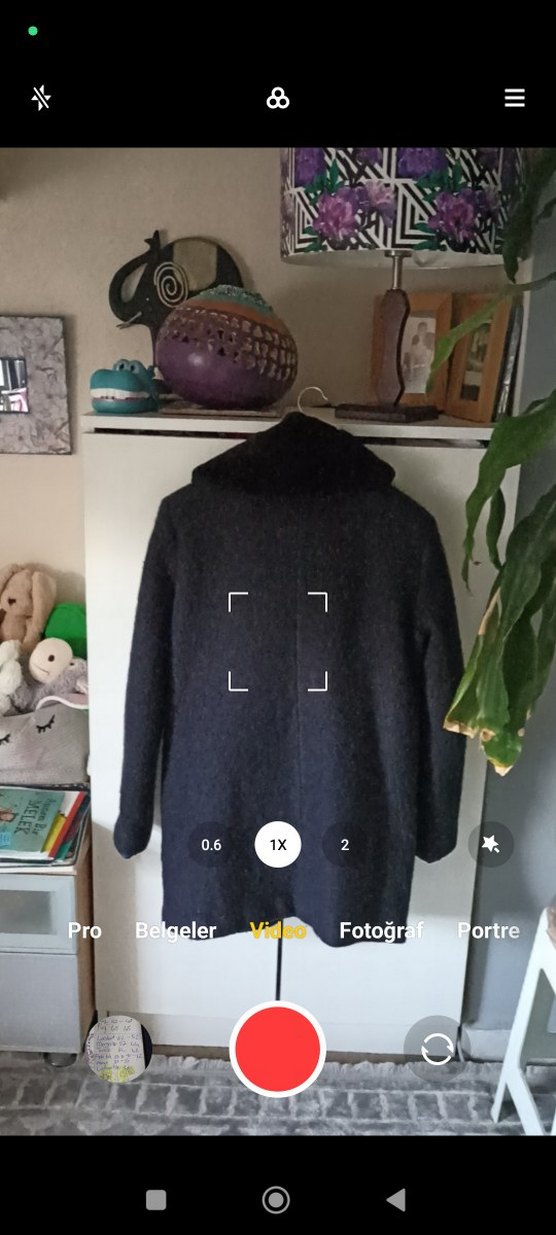 Zara Denizci Tarzı Kürklü Kaşe Kaban - Görsel 3