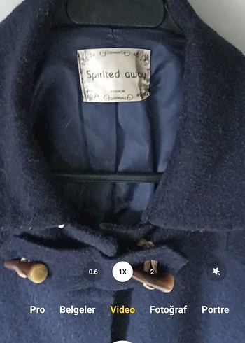 Retro Denizci Tarz Midi Kaban - Görsel 4