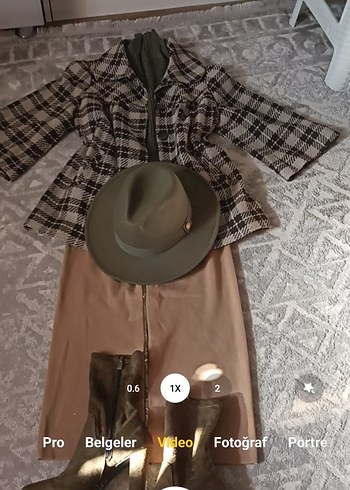 Adil Işık Retro Tarz Ekose Ceket Kaban - Görsel 3