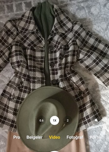 Adil Işık Retro Tarz Ekose Ceket Kaban - Görsel 14