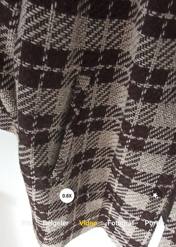 Adil Işık Retro Tarz Ekose Ceket Kaban - Görsel 8