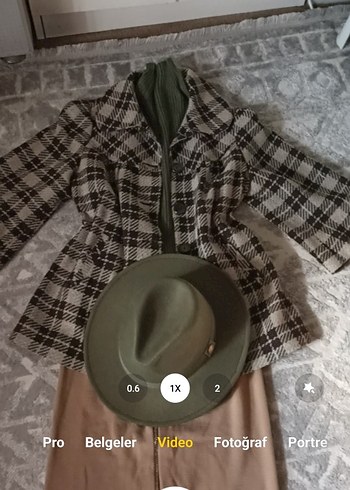 Adil Işık Retro Tarz Ekose Ceket Kaban - Görsel 2