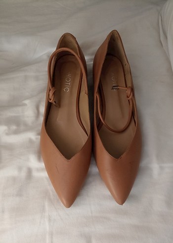 Hotiç Gerçek Deri Fındık Topuk Babet - Görsel 15