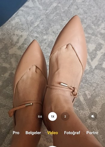 Hotiç Gerçek Deri Fındık Topuk Babet - Görsel 2