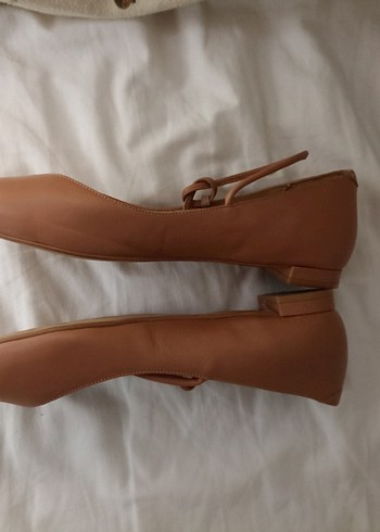 Hotiç Gerçek Deri Fındık Topuk Babet - Görsel 14