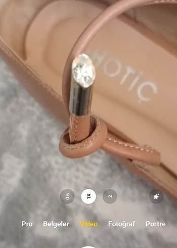 Hotiç Gerçek Deri Fındık Topuk Babet - Görsel 5