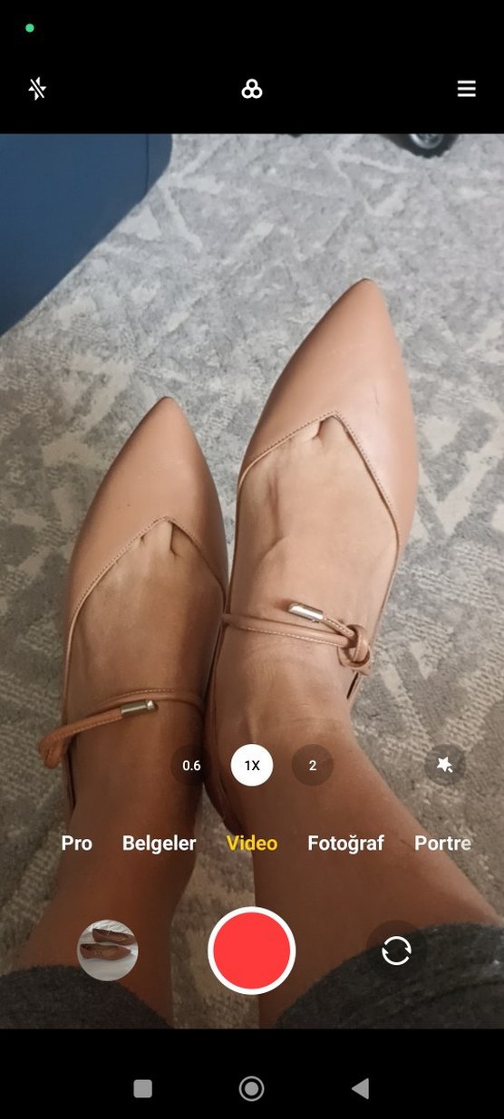 Hotiç Gerçek Deri Fındık Topuk Babet - Görsel 2