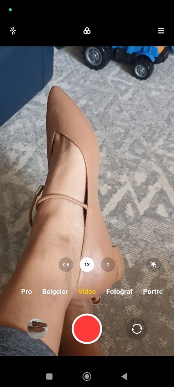 Hotiç Gerçek Deri Fındık Topuk Babet - Görsel 4