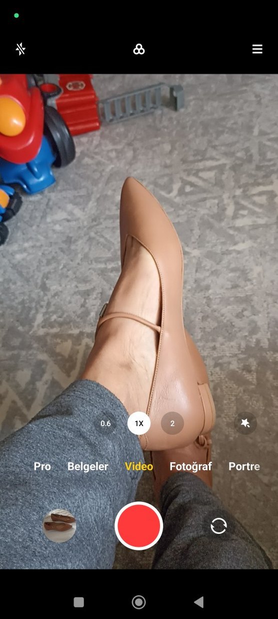 Hotiç Gerçek Deri Fındık Topuk Babet - Görsel 3