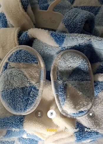 Unisex Tavşan Kulak Bornoz Seti - Görsel 10