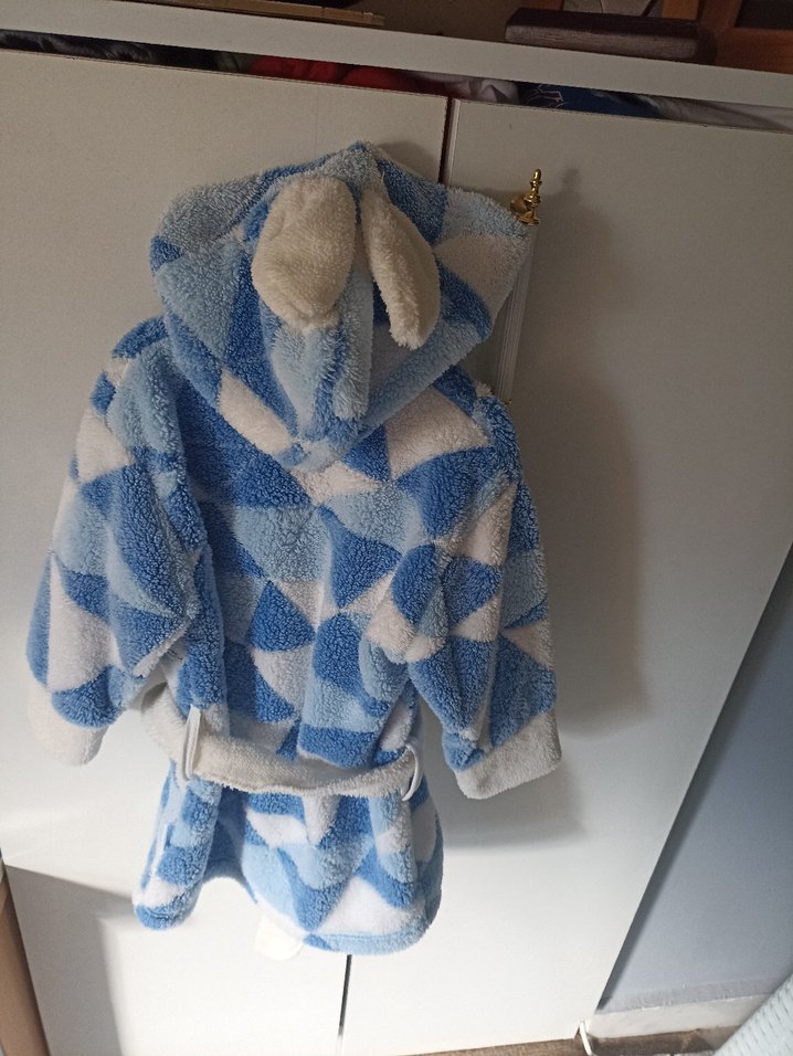 Unisex Tavşan Kulak Bornoz Seti - Görsel 3