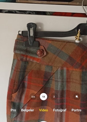 Koton Ole Marka Ekose Mini Etek - Görsel 10