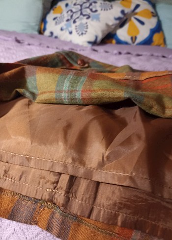 Koton Ole Marka Ekose Mini Etek - Görsel 5