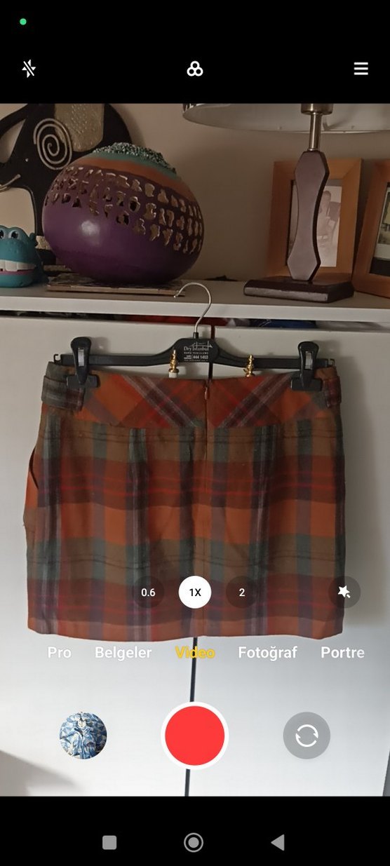 Koton Ole Marka Ekose Mini Etek - Görsel 4