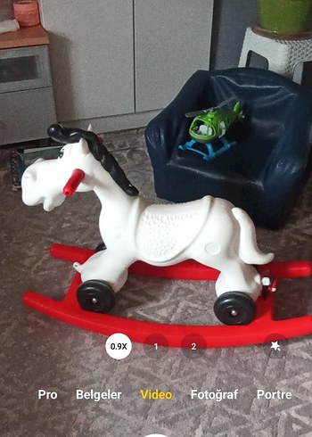 Pilsan Marka Sallanan Tekerlekli Düldül At - Görsel 2