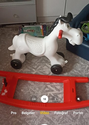 Pilsan Marka Sallanan Tekerlekli Düldül At - Görsel 3