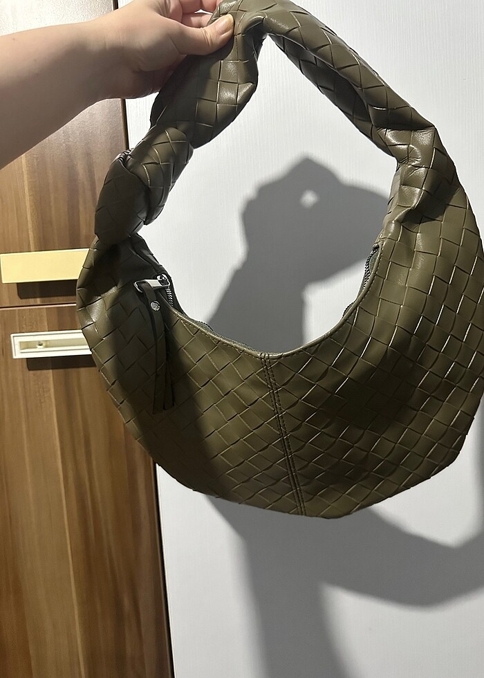 Trendyol haki çanta - Görsel 5