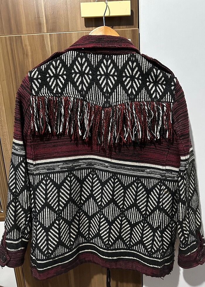 Mango etnik ceket - Görsel 4