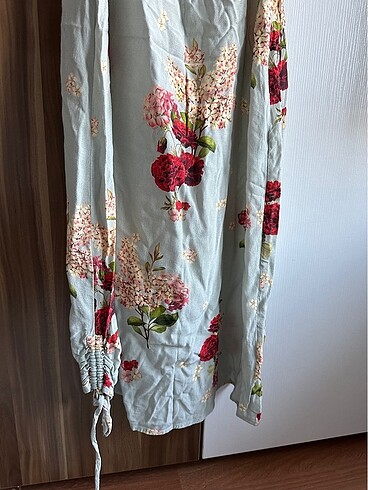 Koton ip askılı yazlık elbise - Görsel 5