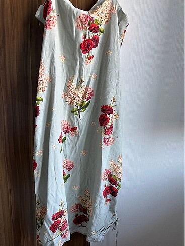 Koton ip askılı yazlık elbise - Görsel 7