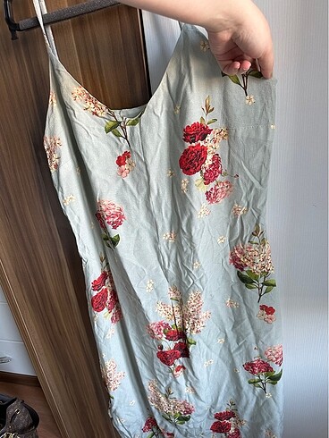 Koton ip askılı yazlık elbise - Görsel 8