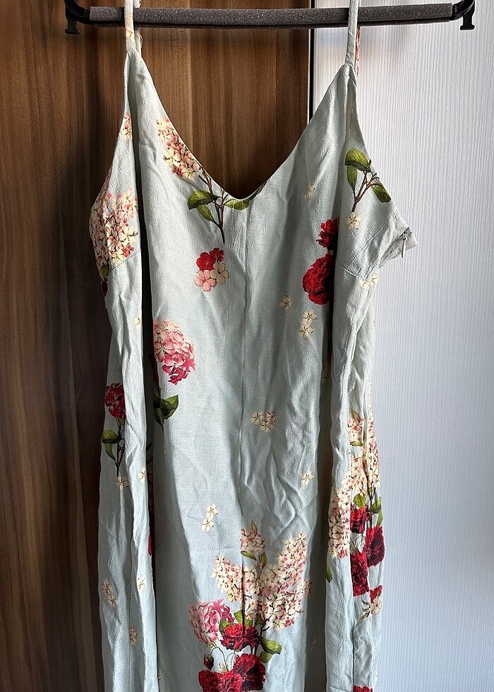 Koton ip askılı yazlık elbise - Görsel 4