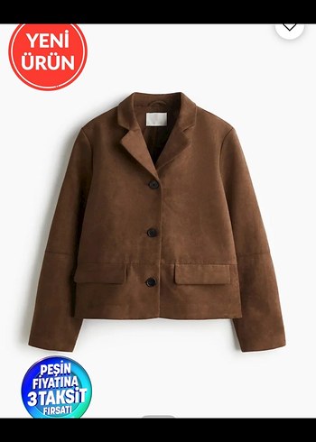 H&M Süet Ceket