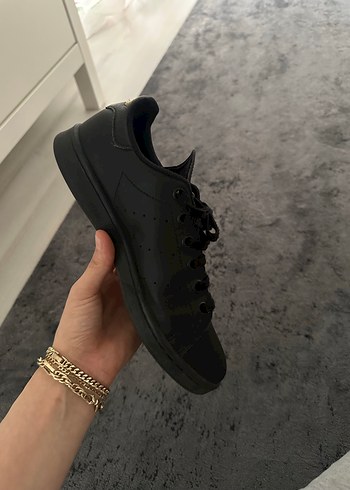 Siyah Adidas Stan Smith Sneakers - Görsel 3