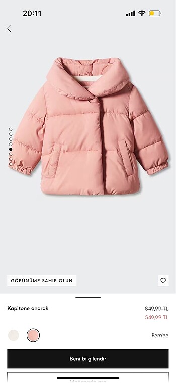 Mango bebek montu - Görsel 3