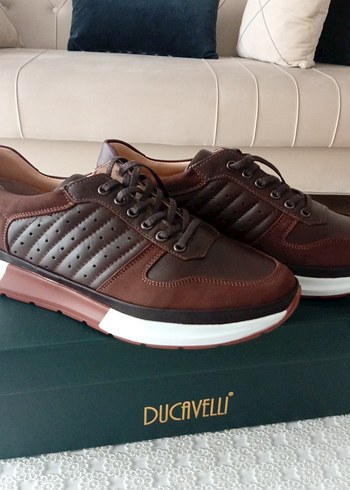 Diğer Ducavelli Kahverengi Deri Sneaker