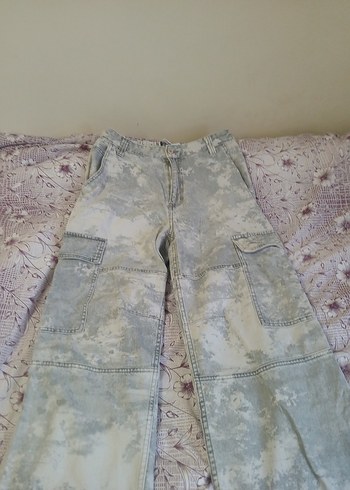 Bershka Defosuz Bershka Kamuflaj Pantolon